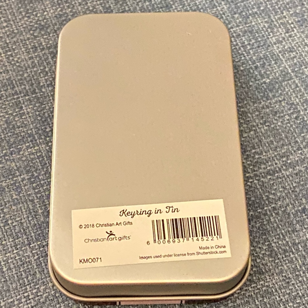 NEW Best Dad Ever -Keyring/Keychain in Gift Tin KMO071 - Picture 9 of 12